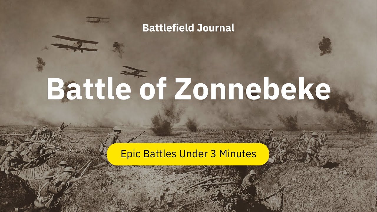 The Battle of Zonnebeke: The Last Blood of Flanders