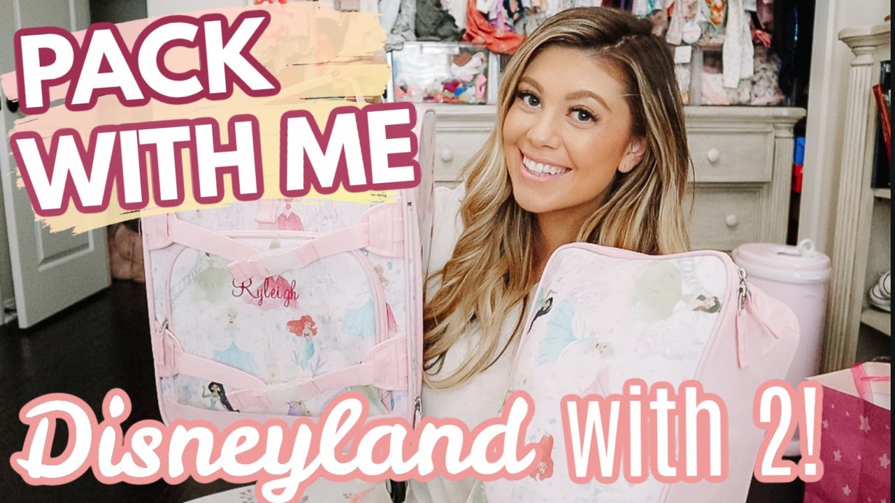 PACK WITH ME FOR DISNEYLAND FOR A BABY + TODDLER | 