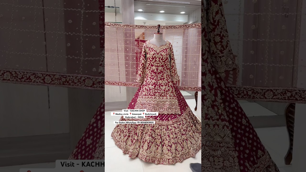 Exclusive Bridals✨| Bridal wear | Pakistani Bridals | Nikah Outfit | Farshi | Kachhi shop #style