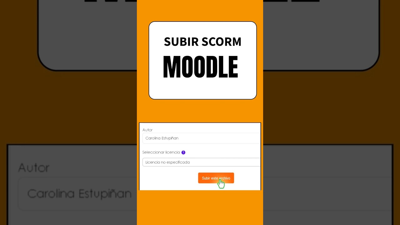Cómo Subir tu Curso SCORM a Moodle Paso a Paso (Guía Rápida para Principiantes)  