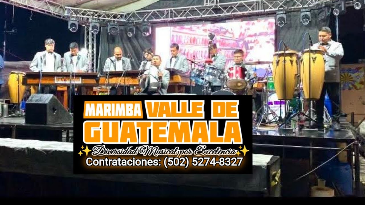 HOMENAJE MUSICAL A JOSÉ FELICIANO ✨️MARIMBA VALLE DE GUATEMALA ✨️ REC🔴