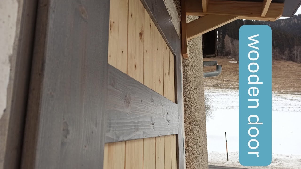 wooden door | DIY