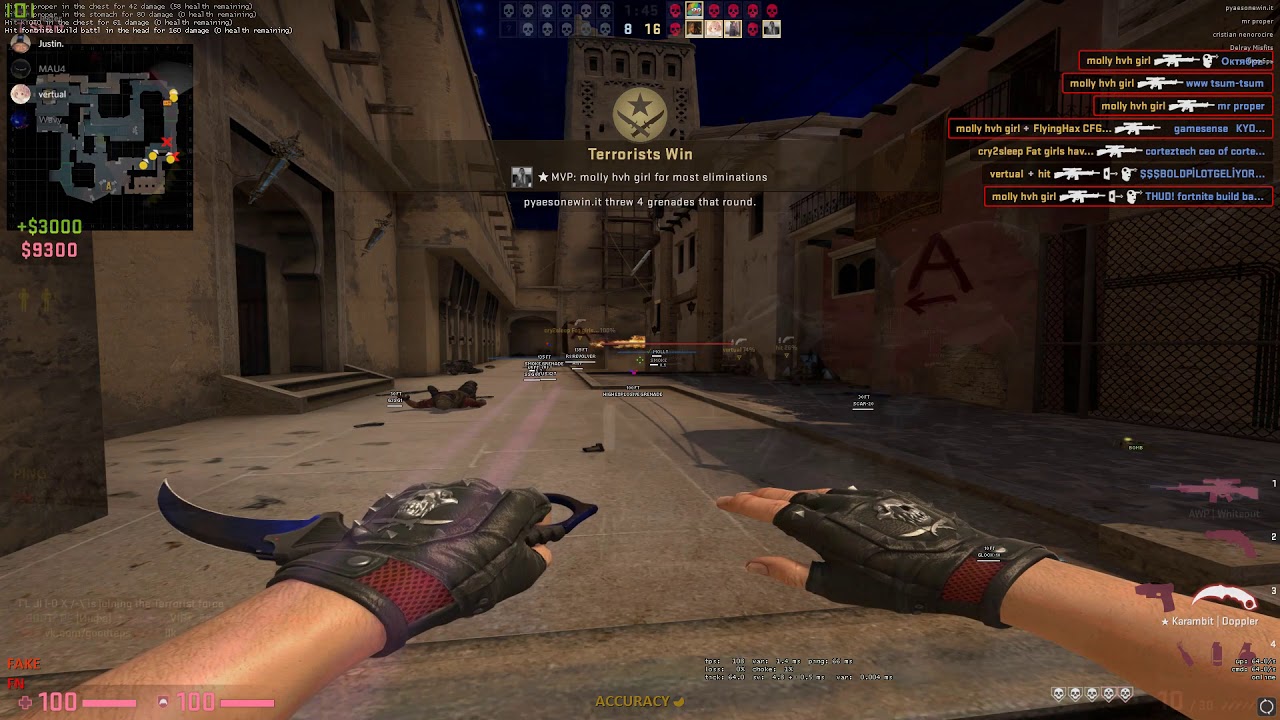 HVH Highlights with skeet.cc (gamesense.pub)