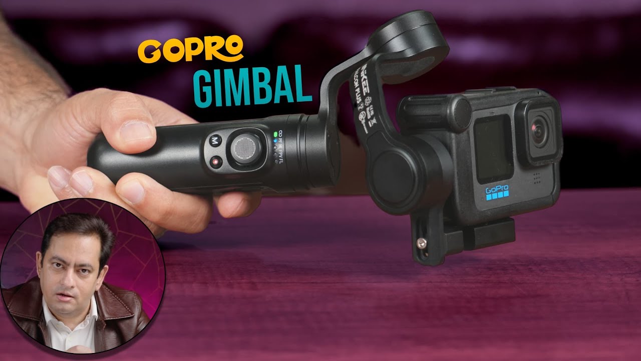 Get this INKEE Falcon Plus 3-Axis Gimbal Stabilizer for Action Cameras!