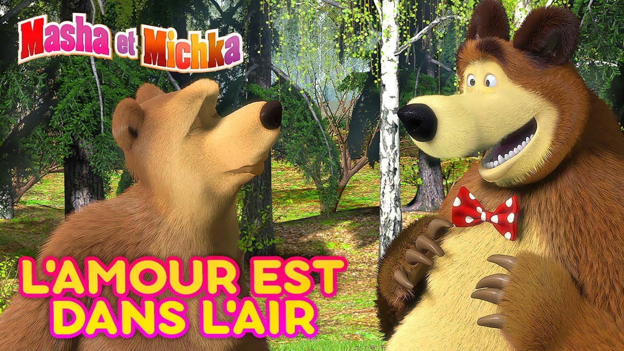 Masha et Michka💖L'amour est dans l'air💖🥰La Saint Valentin spécial