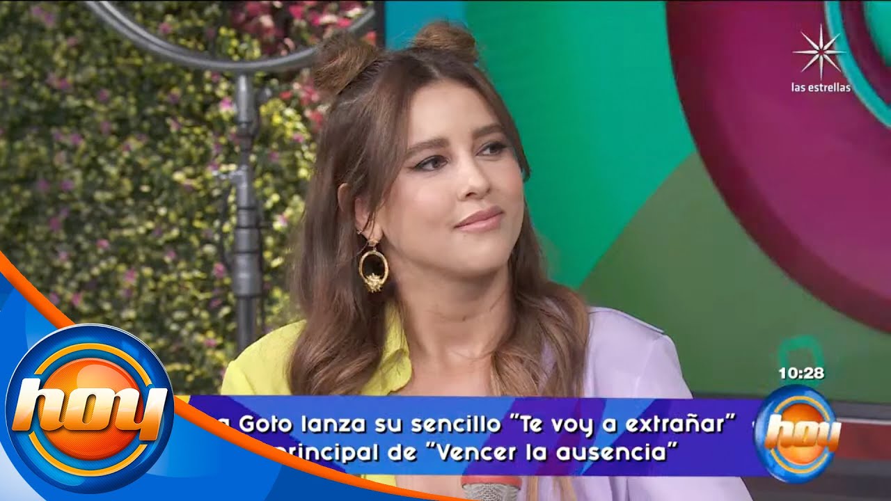Paulina Goto dedica su sencillo 'Te voy a extrañar' a una persona muy especial en su vida | hoy