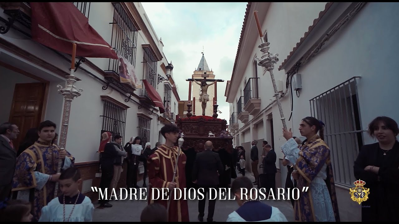 MADRE DE DIOS DEL ROSARIO [ DOLORES LA RINCONADA 2024 ] BANDA NAZARENO ARAHAL