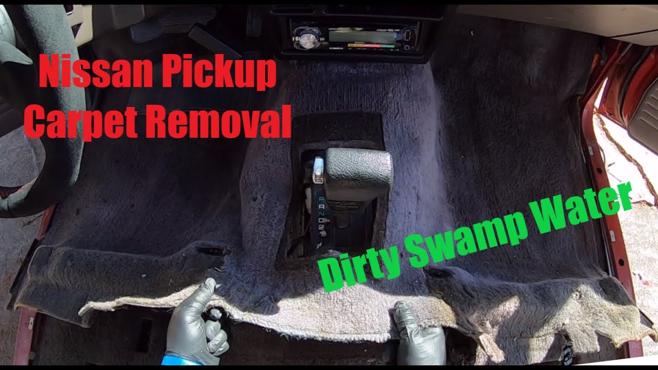 Nissan Pickup Carpet Removal D21 Hardbody