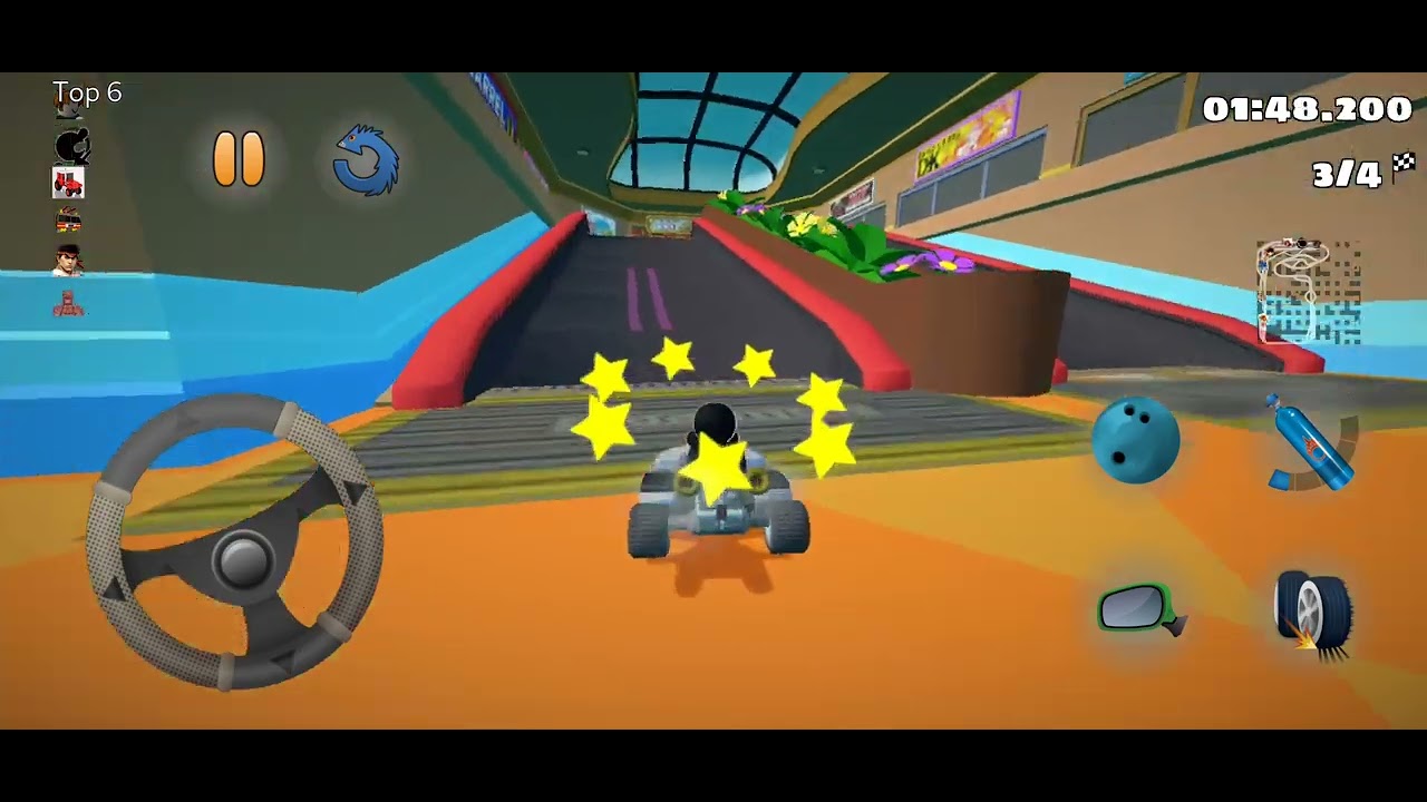 Gameplay de Supertuxkart xD
