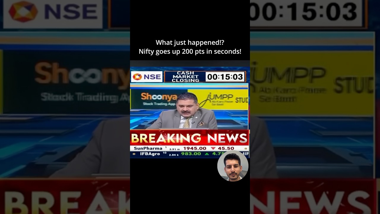 Why Did Nifty Jump 200 Points at 3:30? - Closing Auction Session Explained #trading #stockmarketi...