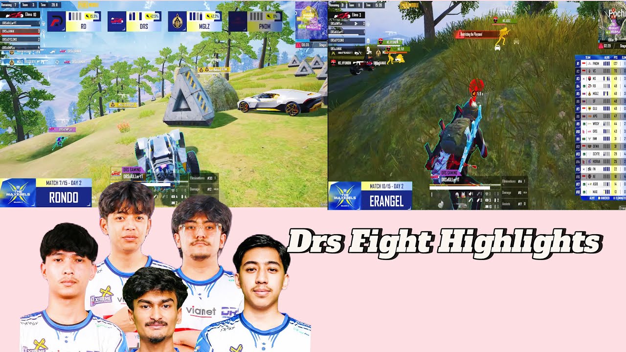 DRS GAMING Second Day Gaemplay OF MAXEBELS INVITATIONAL Season 3