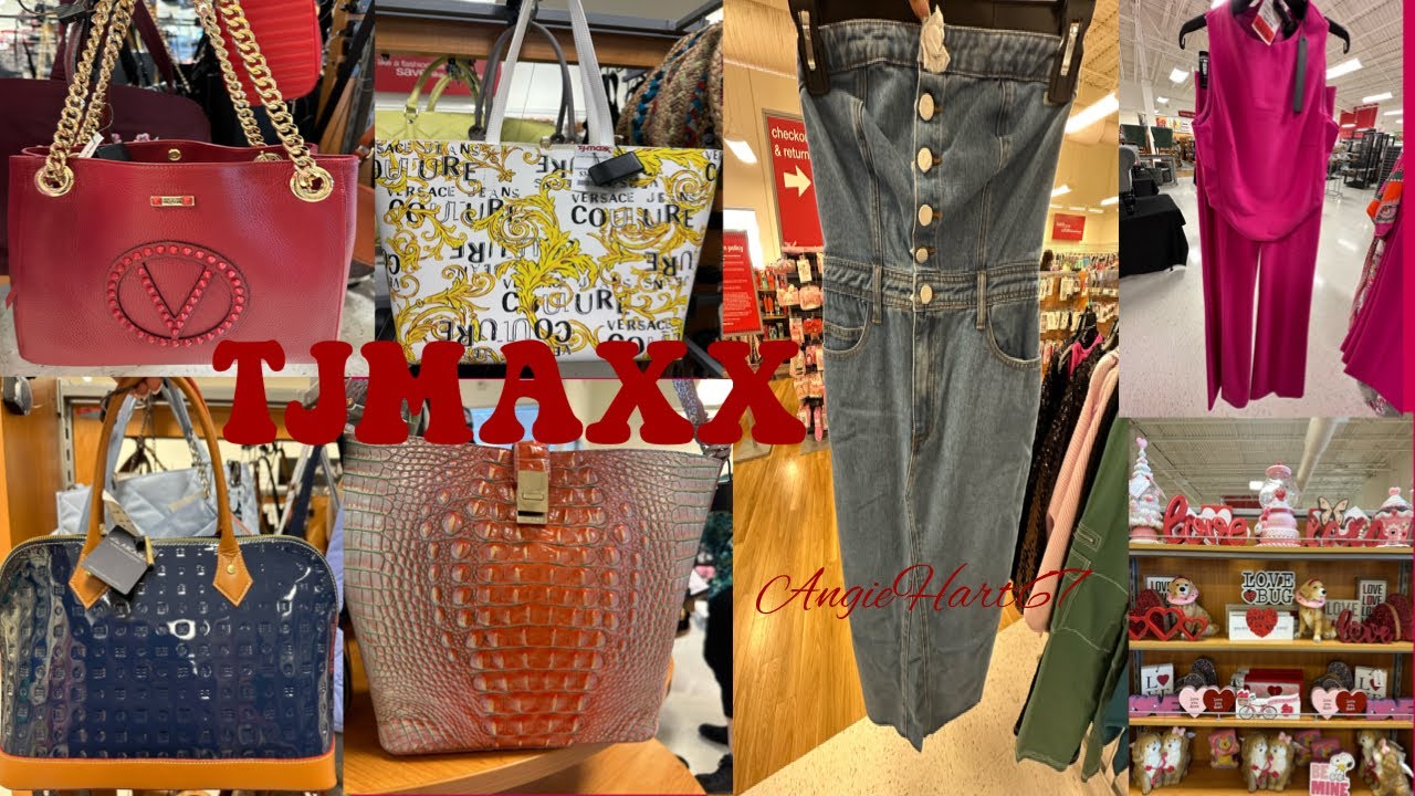 TJMAXX 🖍️ RED TAG and NEW FINDS #valentino #brahmin #calvinklein #angiehart67