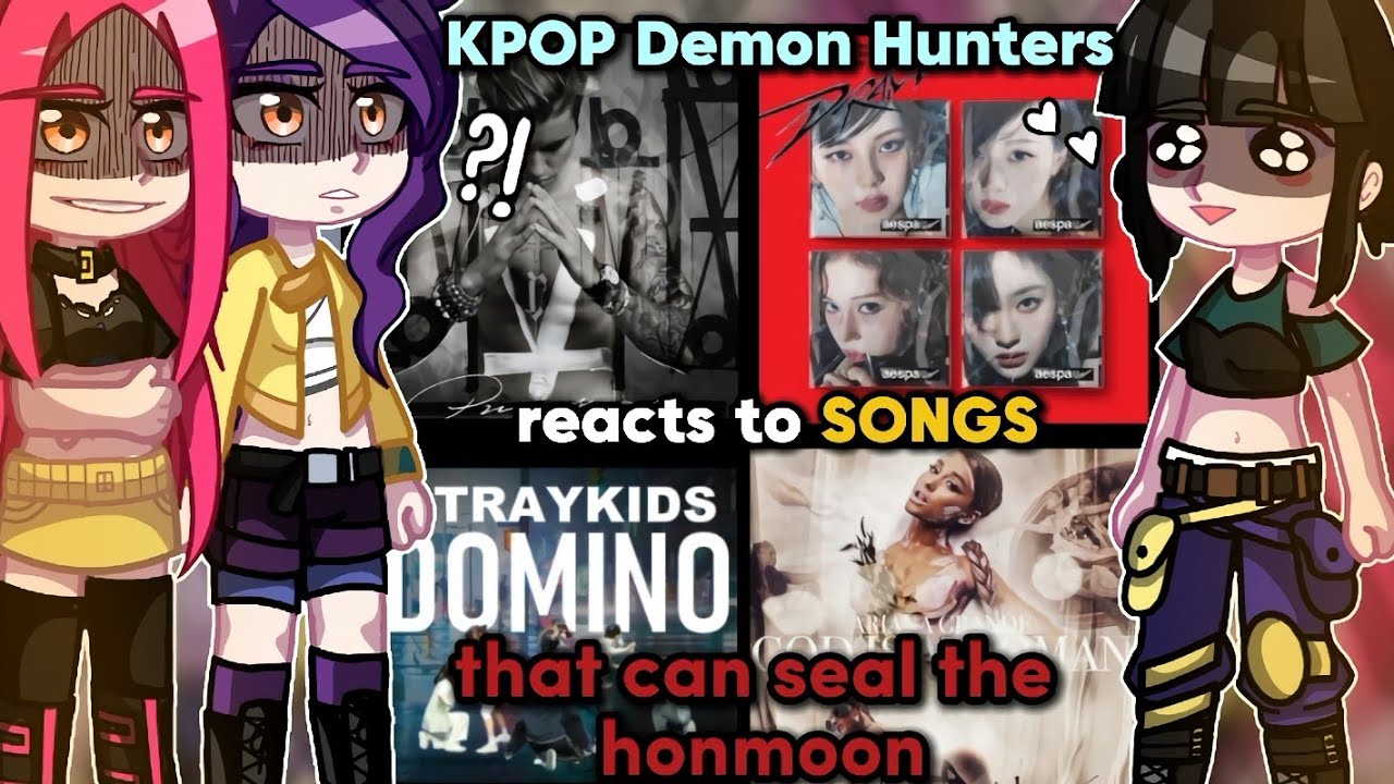 || Kpop Demon Hunters reacts to Songs that can seal the honmoon || 