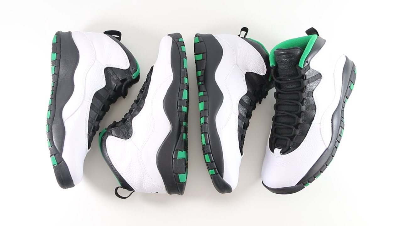 A Review and Comparison of The Air Jordan 10 X Seattle (OG vs Retro)