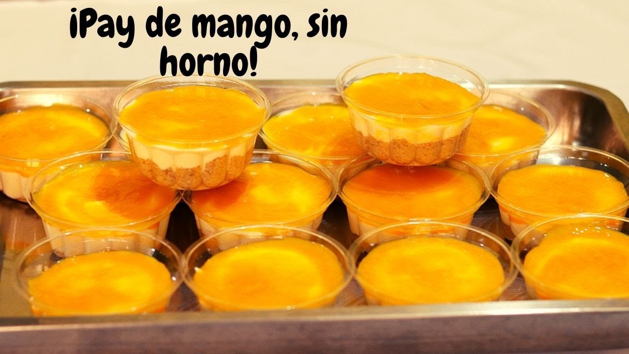 ¡Pay De Mango Cremoso, Ideal Para Negocio!