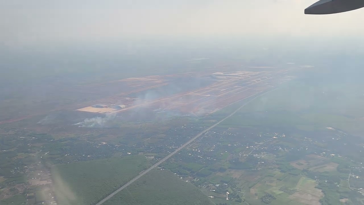 Vietnam Long Thành New International Aiport seen from the air 16Feb2026 : Ho Chi Minh City