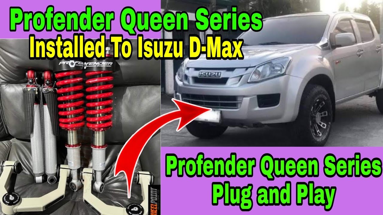 D-Max Off Road Set Up | Profender Queen Series Suspension Installed to Isuzu D-Max | D-Max V2
