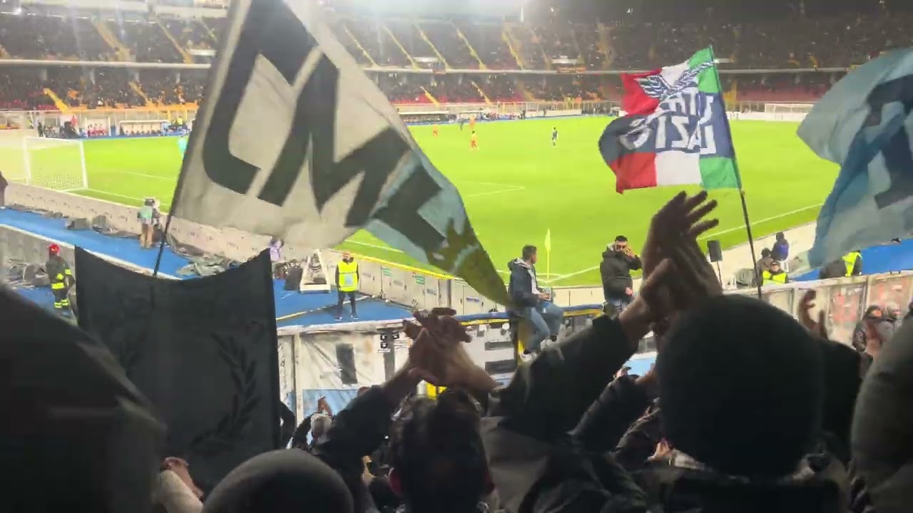 Lecce Lazio Omaggio a Gabriele Sandri Settore Ospiti Lazio