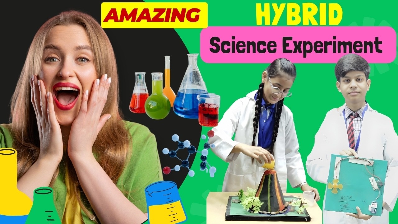 Hybrid Science Experiment Creating history in Saharanpur#doonpublicschool #live #scienceexperiments