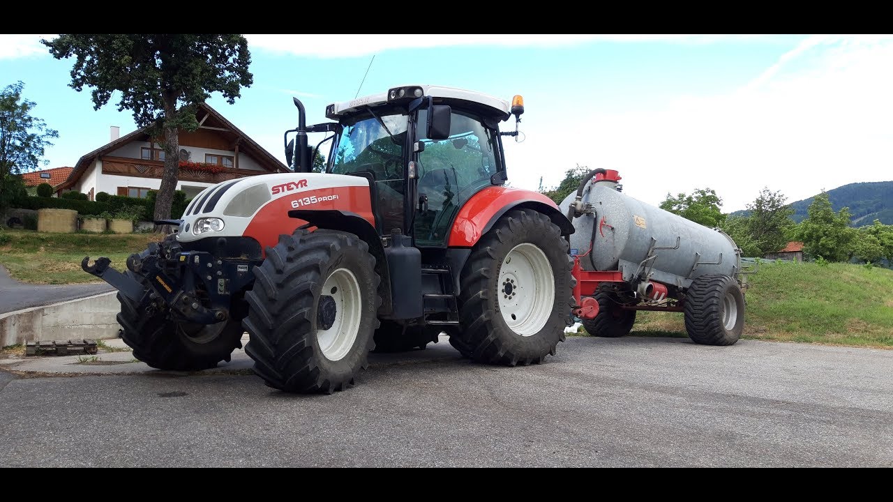 Gülle fahren 2019 | Steyr 6135 Profi