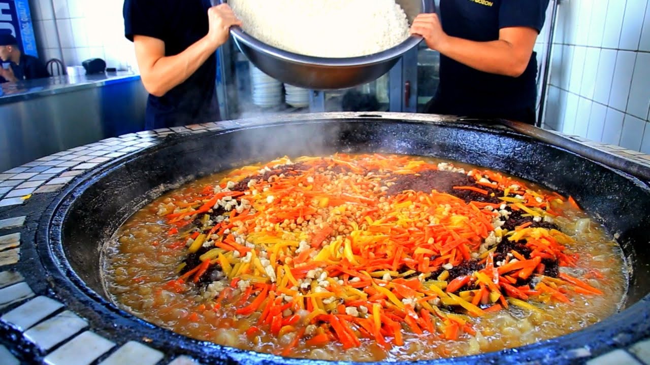 Готовим вкуснейший плов от умелых поваров в 10 горшочках