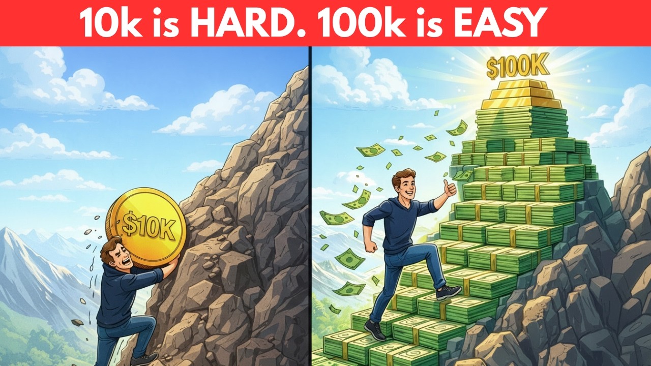 Почему ваши первые 10 000 долларов важнее, чем ваши первые 100 000 долларов