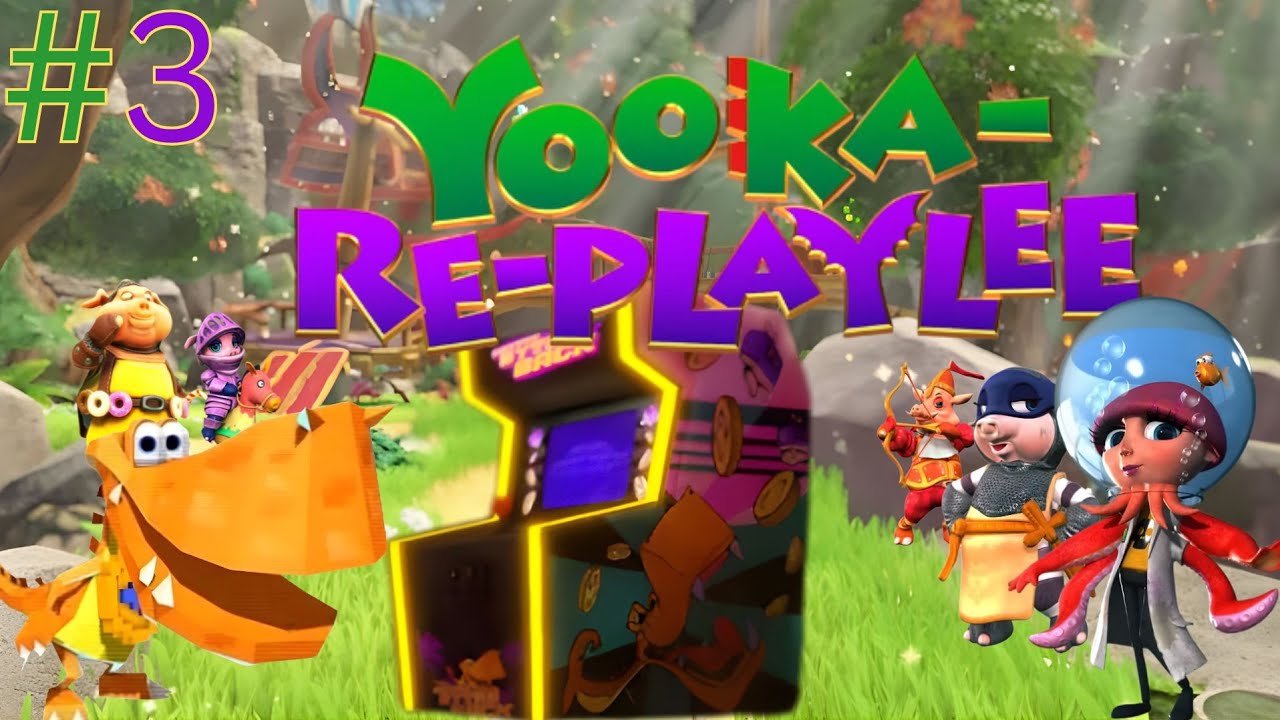 Hektische Schatzsuche!🪙🦇🦎/ Yooka Re-Playlee #3