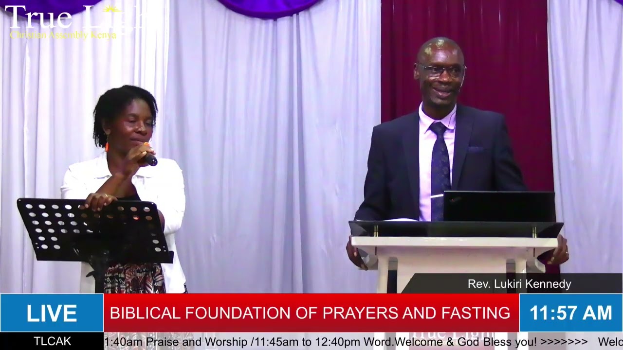 BIBLICAL FOUNDATIONS OF PRAYER AND FASTING - Rev. Lukiri Kennedy