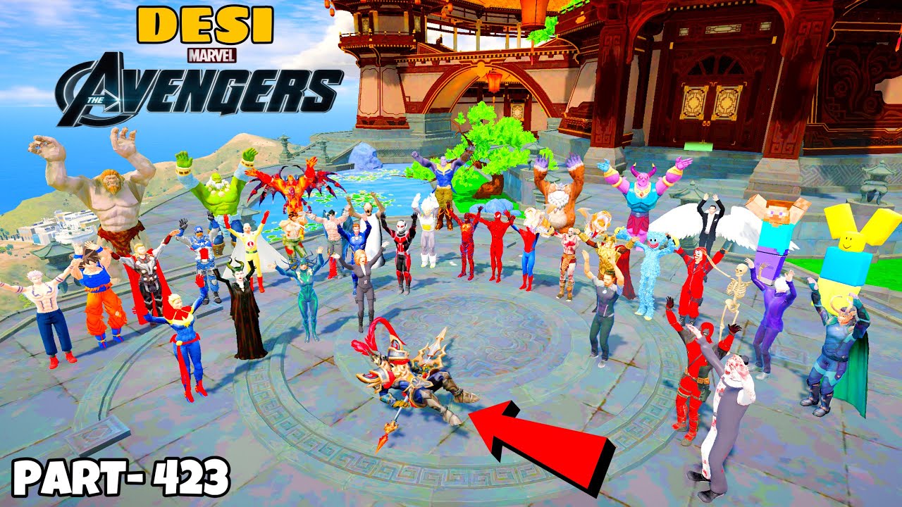 DESI Avengers Finally Did End of FINAL GOD in GTA 5 | GTA V MODS #423