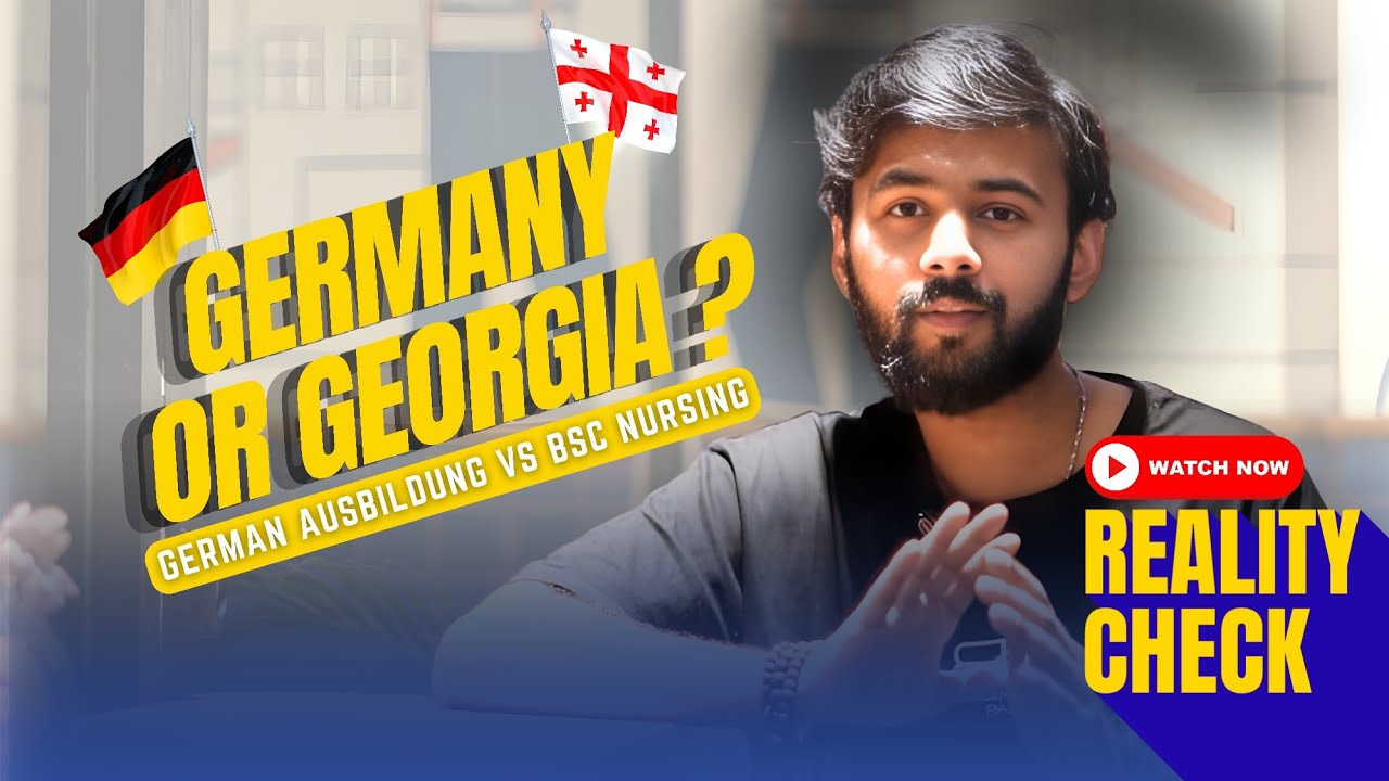 🇩🇪 Germany vs 🇬🇪 Georgia |Ausbildung or BSc Nursing Abroad? |Real Student Review Malayalam 