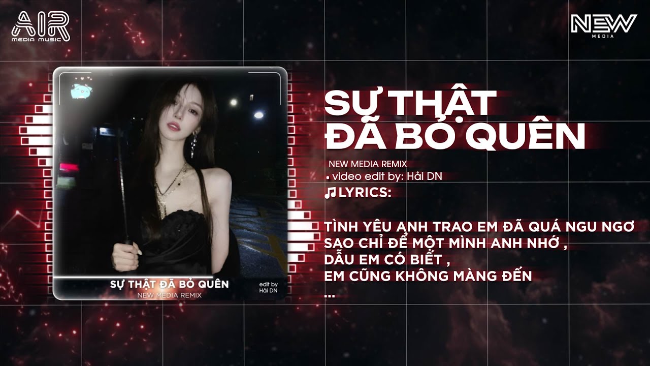 Sự Thật Đã Bỏ Quên Remix ( Huy PT Remix ) - Hà Duy Thái ♫ Tình Yêu Anh Trao Em Đã Quá Ngu Ngơ Remix
