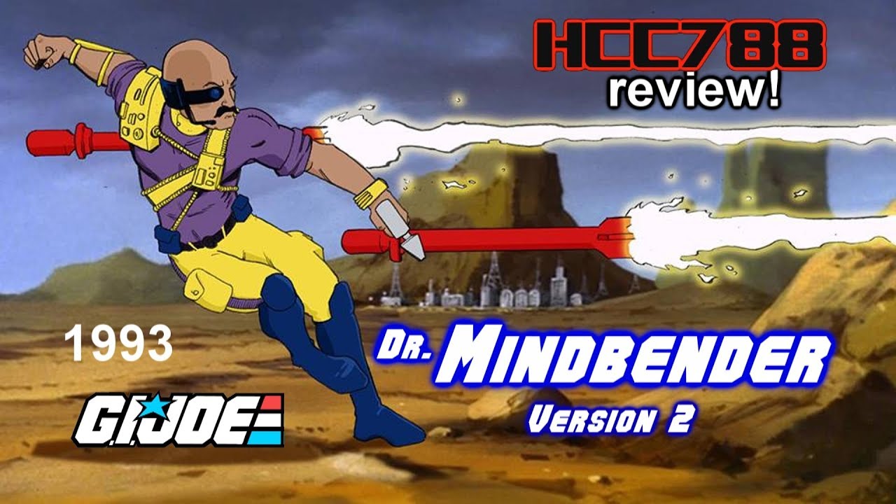HCC788 - 1993 DR. MINDBENDER v2 - обзор винтажной игрушки G.I. Joe!