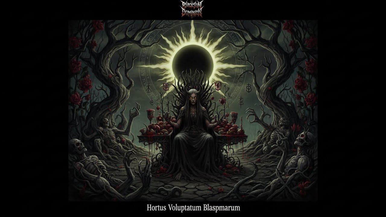Black Sun Dominion – Garden of Blasphemous Delights (Full Album | Technical Blackened Death Metal).