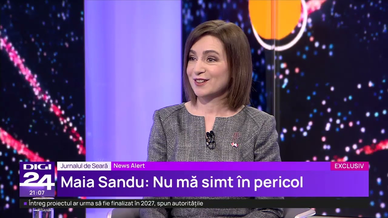 Maia Sandu: Nu are cum să ajungă în Moldova. Ucraina e scutul nostru și avem prieteni puternici