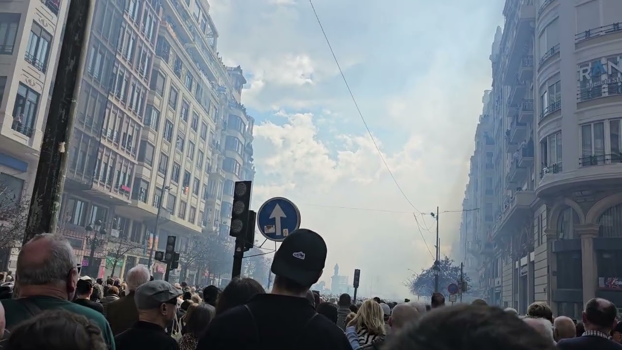 Mascletà, Valencia 9 de marzo 2026