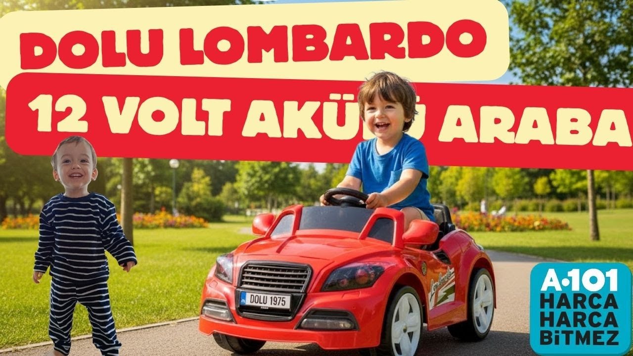 Dolu Lombardo 12v Uzaktan Kumandalı Akülü Araba İncelemesi ve Tüm Özellikleri | Alınır mı?