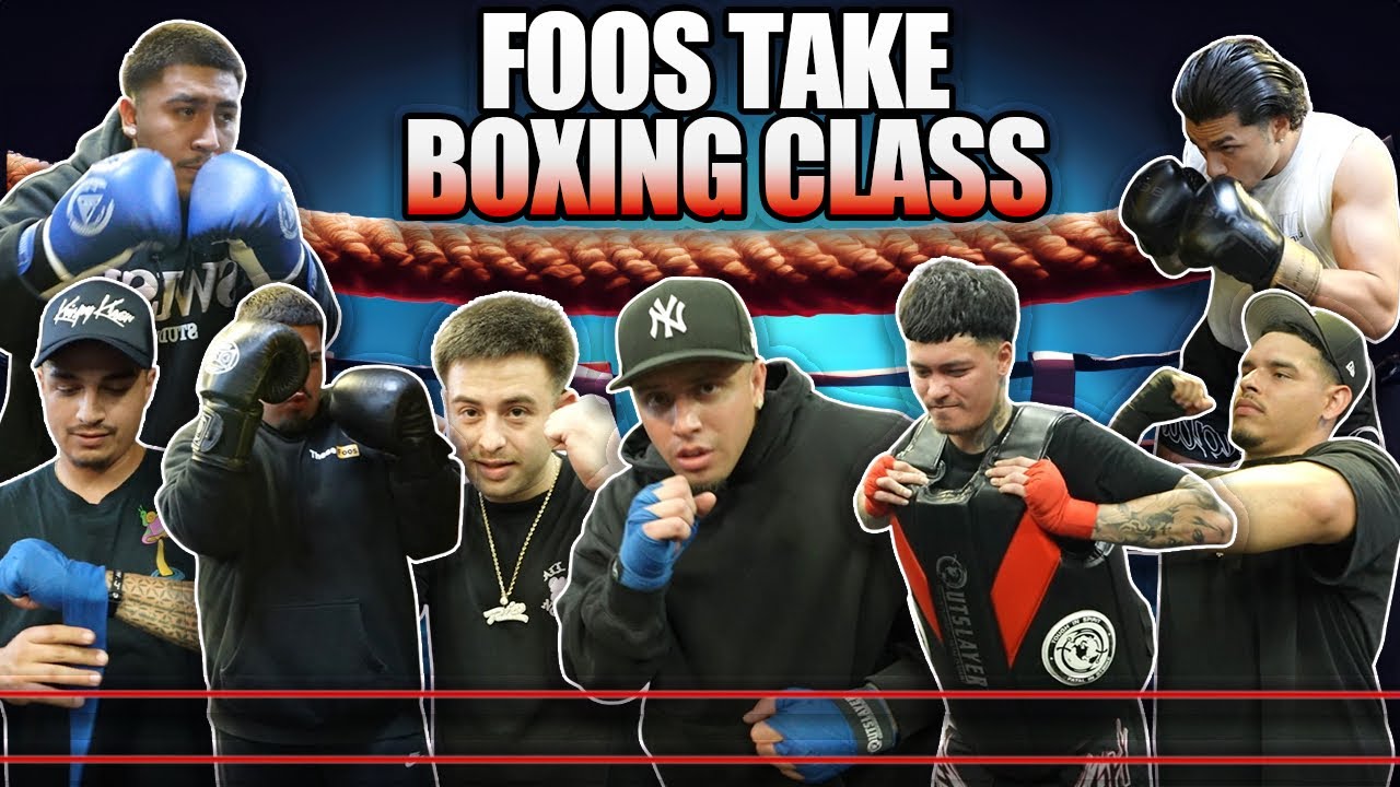 FOOS TAKE BOXING CLASS !!