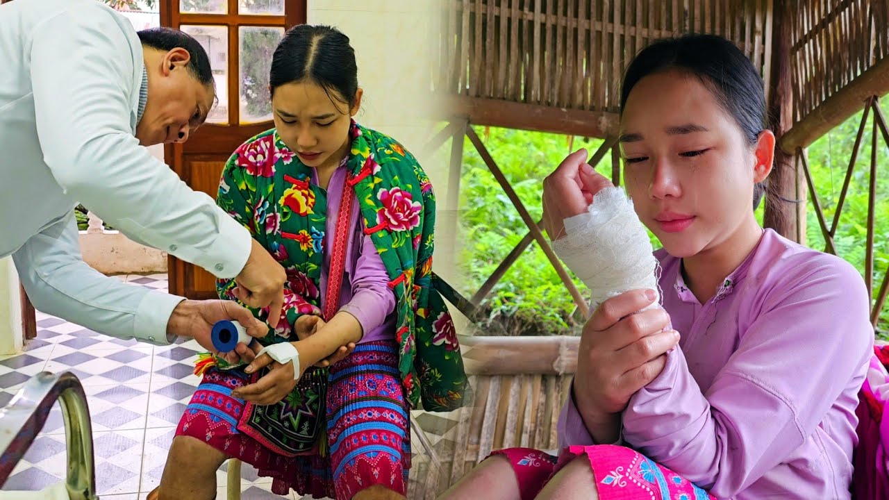 The difficult life of a 17-year-old girl living alone in a remote valley, resilient girl