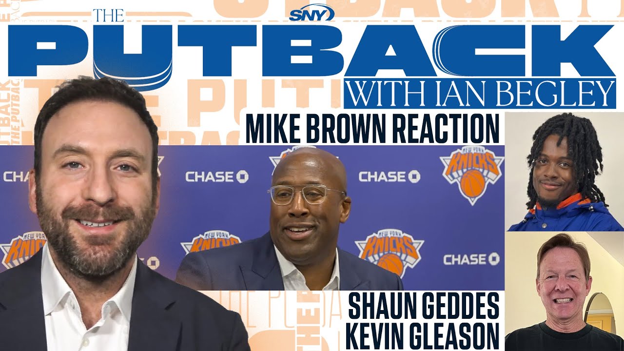 The Putback with Ian Begley Mike Brown reaction with Shaun Geddes and Kevin Gleason