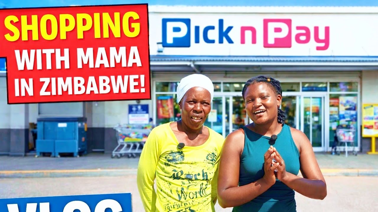 Shopping in Zimbabwe with Mother inlaw vlog.