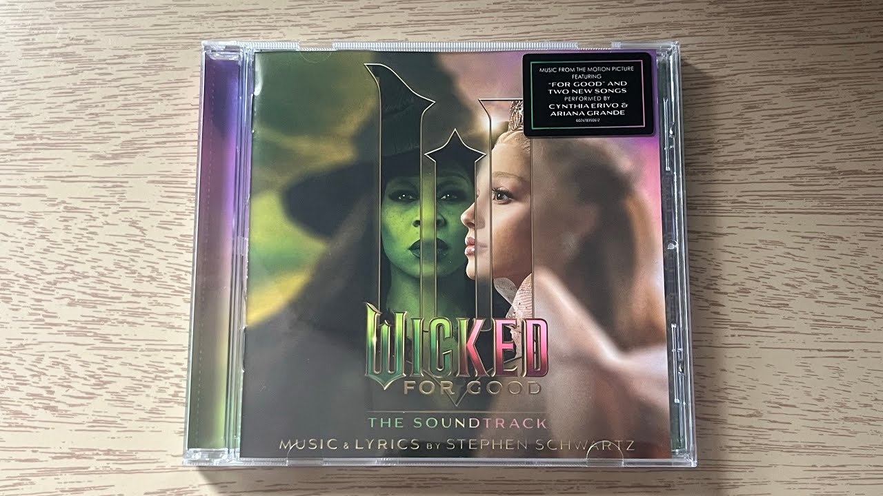Wicked: For Good Soundtrack Unboxing 