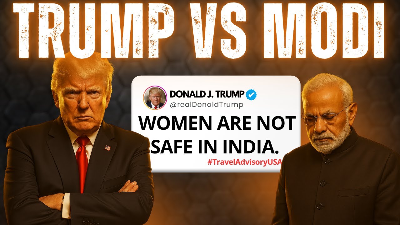 TRUMP's Travel Alert | Women Safety Exposed! Modi Gov’s Global Embarrassment After US Advisory