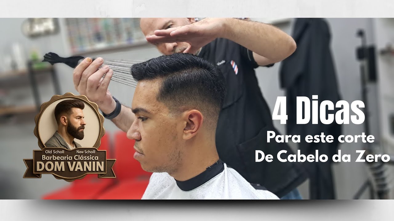4 Dicas para um corte de cabelo da Zero