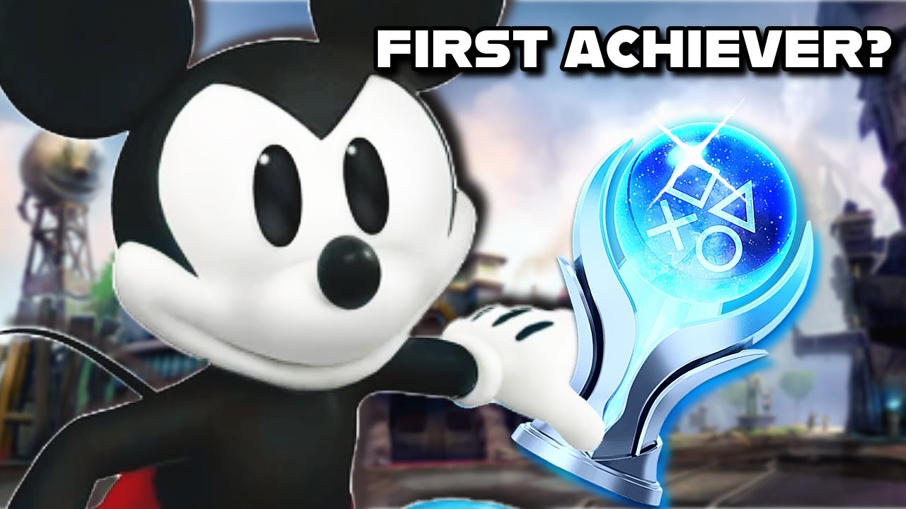 Can I Be the FIRST Achiever of Epic Mickey Rebrushed PLATINUM TROPHY?