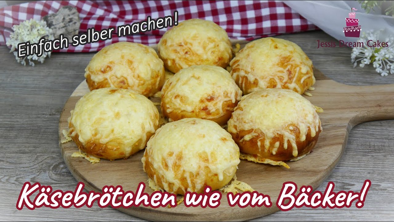 Fluffig weiche Käsebrötchen wie vom Bäcker! 😍​