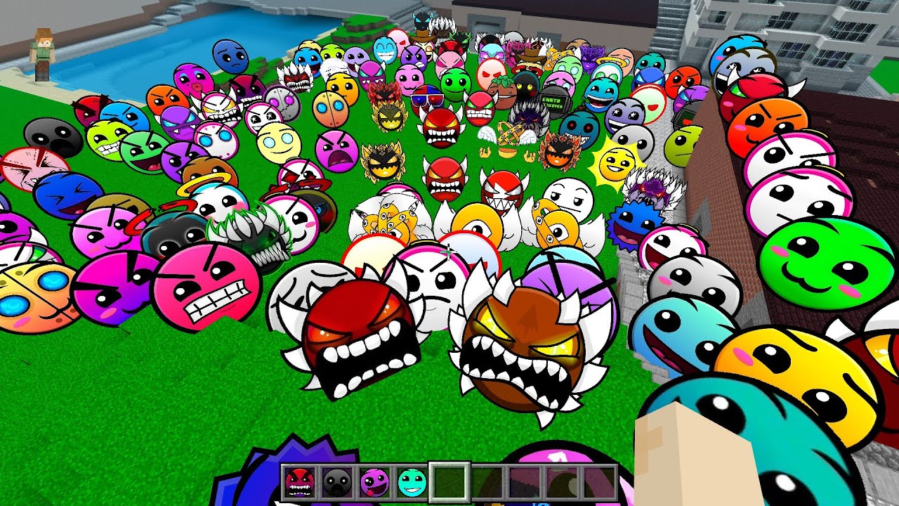 Enlightened Difficulties Faces | Custom Lobotomy Dash NEXTBOTS | MCPE