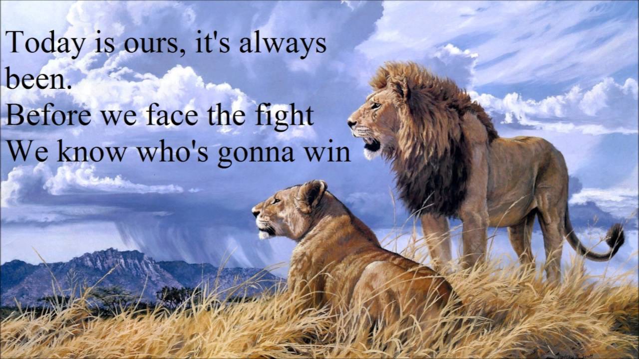 Skillet - Lions (Lyric Video.)