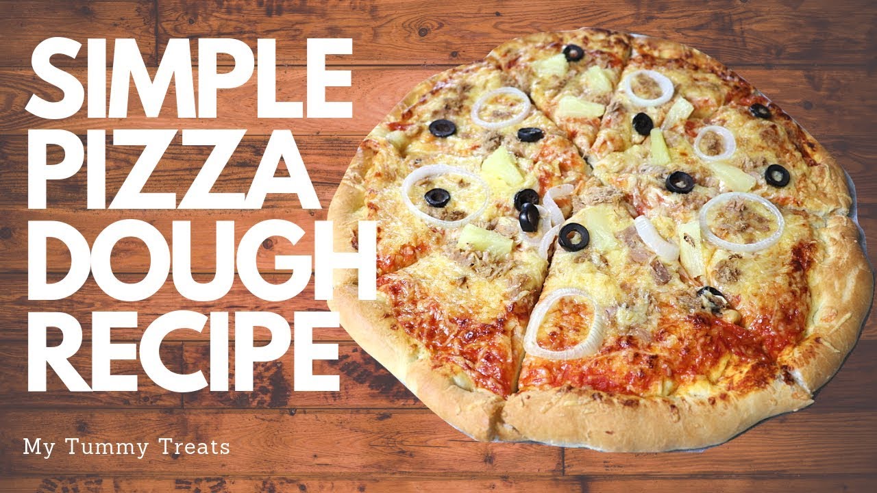 how to make EGGLESS Pizza Dough at Home [ QUICK AND EASY PIZZA DOUGH RECIPE ]