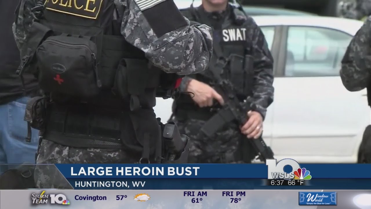 Large Heroine Bust in Huntington WV