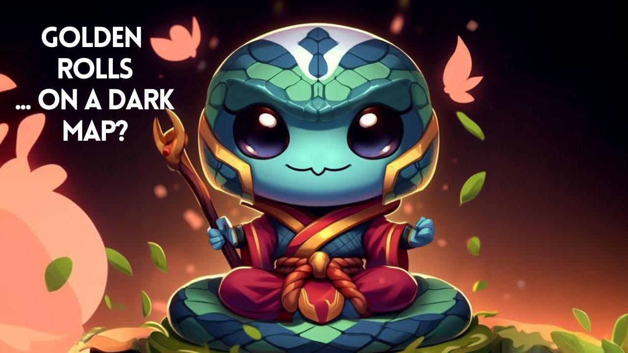 Dota 2 Auto Chess ~ Golden rolls... on a dark map?